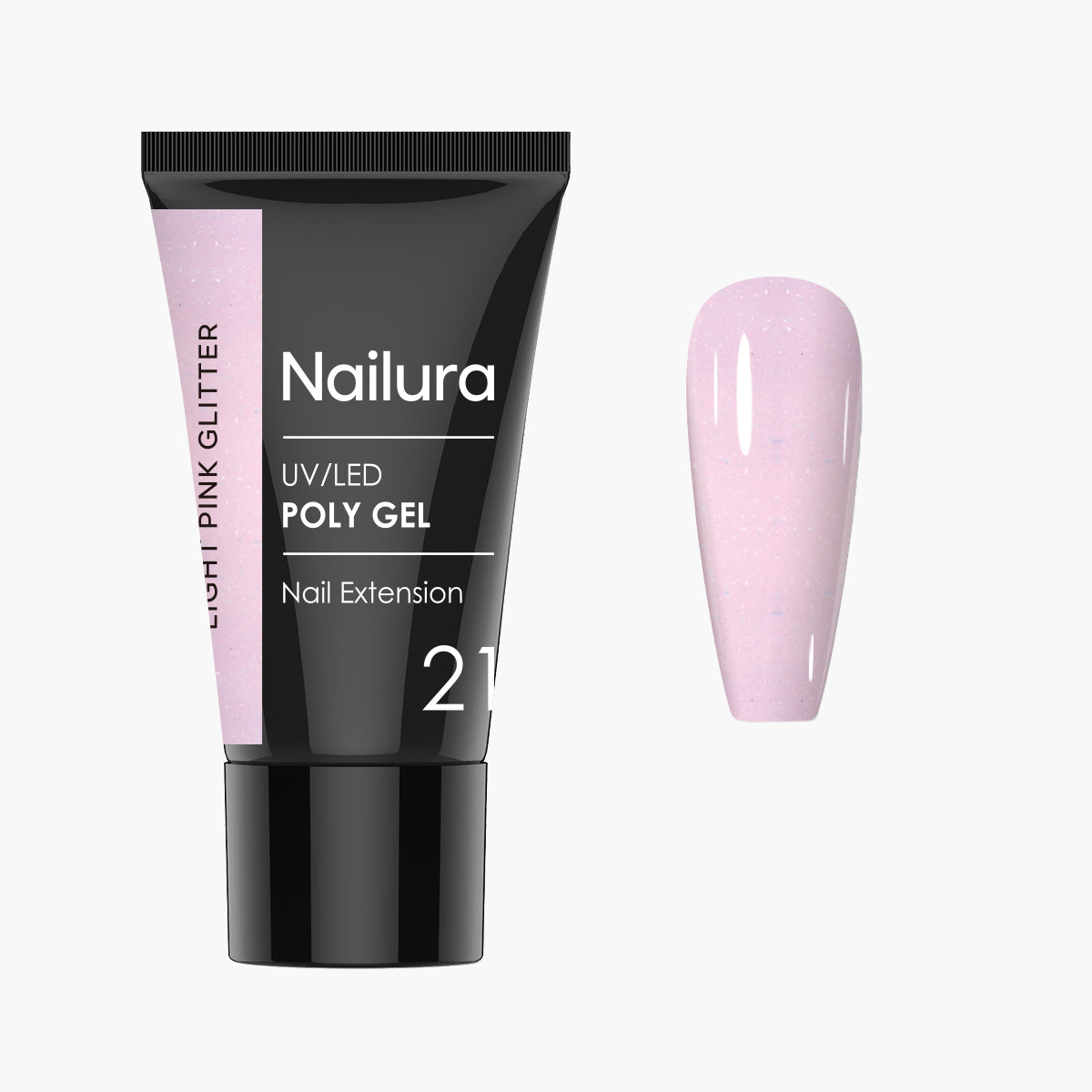 21 - Light Pink Glitter