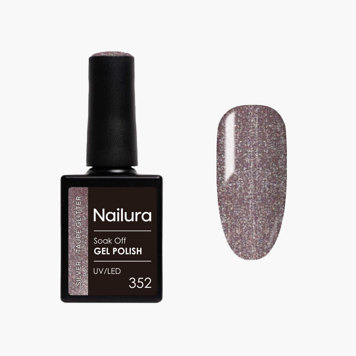 352 - Silvere Taupe Glitter