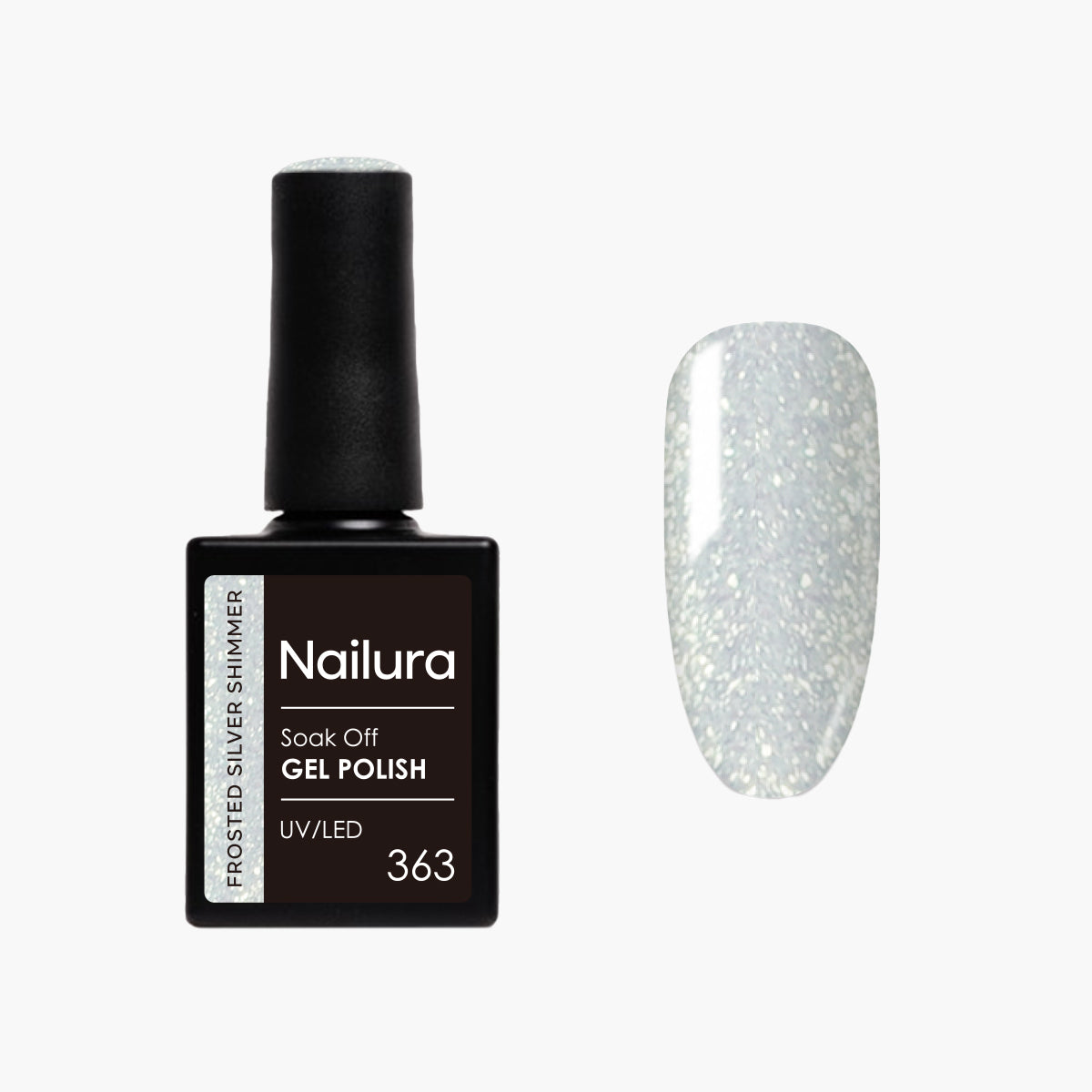 363 - Frosted Silver Shimmer